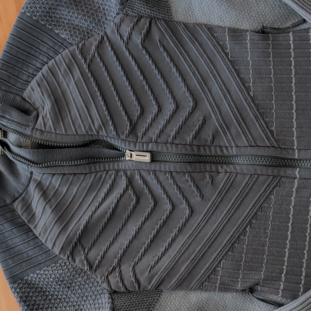 Smartwool Intraknit Merino Insulated Jacket Pewter Blue S - Picture 11 of 14